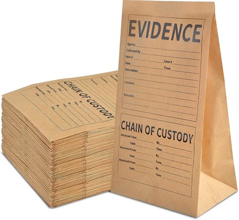 fake evidence bags|Amazon.com: Crime Scene Bags.